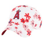 girls youth los angeles angels 47 white daisy delight clean up adjustable hat | MLB Jerseys & Hats Collection at Los Angeles Angels