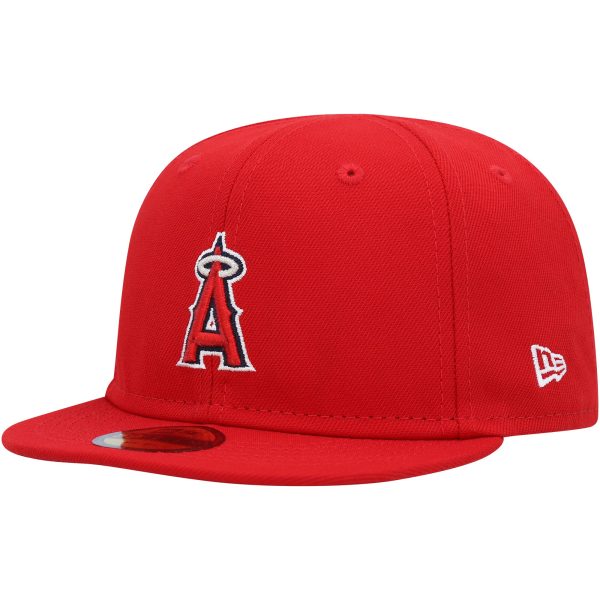 infant los angeles angels new era red my first 59fifty fitted hat | MLB Jerseys & Hats Collection at Los Angeles Angels