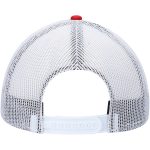 mens 47 redwhite los angeles angels primary logo trucker snapback hat | MLB Jerseys & Hats Collection at Los Angeles Angels