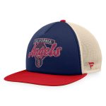 mens california angels fanatics navyred cooperstown collection talley foam trucker snapback hat | MLB Jerseys & Hats Collection at Los Angeles Angels