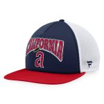 mens california angels fanatics navyred heritage foam front trucker snapback hat | MLB Jerseys & Hats Collection at Los Angeles Angels