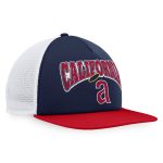 mens california angels fanatics navyred heritage foam front trucker snapback hat | MLB Jerseys & Hats Collection at Los Angeles Angels