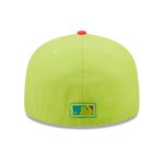 mens california angels los angeles angels new era greenred cyber highlighter 59fifty fitted hat | MLB Jerseys & Hats Collection at Los Angeles Angels