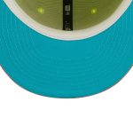 mens california angels los angeles angels new era greenred cyber highlighter 59fifty fitted hat | MLB Jerseys & Hats Collection at Los Angeles Angels