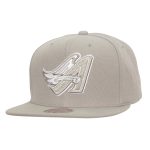 mens california angels mitchell  ness gray cooperstown collection snapback hat | MLB Jerseys & Hats Collection at Los Angeles Angels