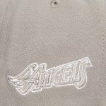 mens california angels mitchell  ness gray cooperstown collection snapback hat | MLB Jerseys & Hats Collection at Los Angeles Angels