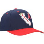 mens california angels mitchell  ness navy cooperstown collection all in 2.0 adjustable hat | MLB Jerseys & Hats Collection at Los Angeles Angels