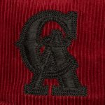 mens california angels mitchell  ness red corduroy snapback hat | MLB Jerseys & Hats Collection at Los Angeles Angels
