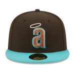 mens california angels new era brownmint walnut mint 59fifty fitted hat | MLB Jerseys & Hats Collection at Los Angeles Angels