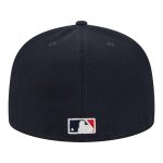 mens california angels new era navy cooperstown collection duo logo 2.0 59fifty fitted hat | MLB Jerseys & Hats Collection at Los Angeles Angels