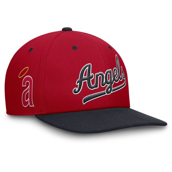 mens california angels nike rednavy cooperstown collection pro performance snapback hat | MLB Jerseys & Hats Collection at Los Angeles Angels