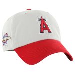 mens los angeles angels 47 grayred sure shot classic franchise fitted hat | MLB Jerseys & Hats Collection at Los Angeles Angels
