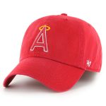 mens los angeles angels 47 red cooperstown collection franchise fitted hat | MLB Jerseys & Hats Collection at Los Angeles Angels