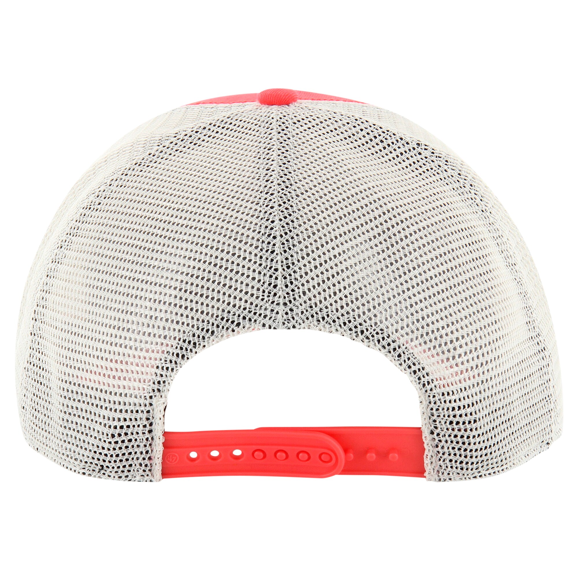 mens los angeles angels 47 red cypress trucker hitch adjustable hat | MLB Jerseys & Hats Collection at Los Angeles Angels