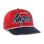 mens los angeles angels 47 red dropshadow rope hitch adjustable hat | MLB Jerseys & Hats Collection at Los Angeles Angels