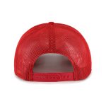 mens los angeles angels 47 red foam logo trucker adjustable hat | MLB Jerseys & Hats Collection at Los Angeles Angels