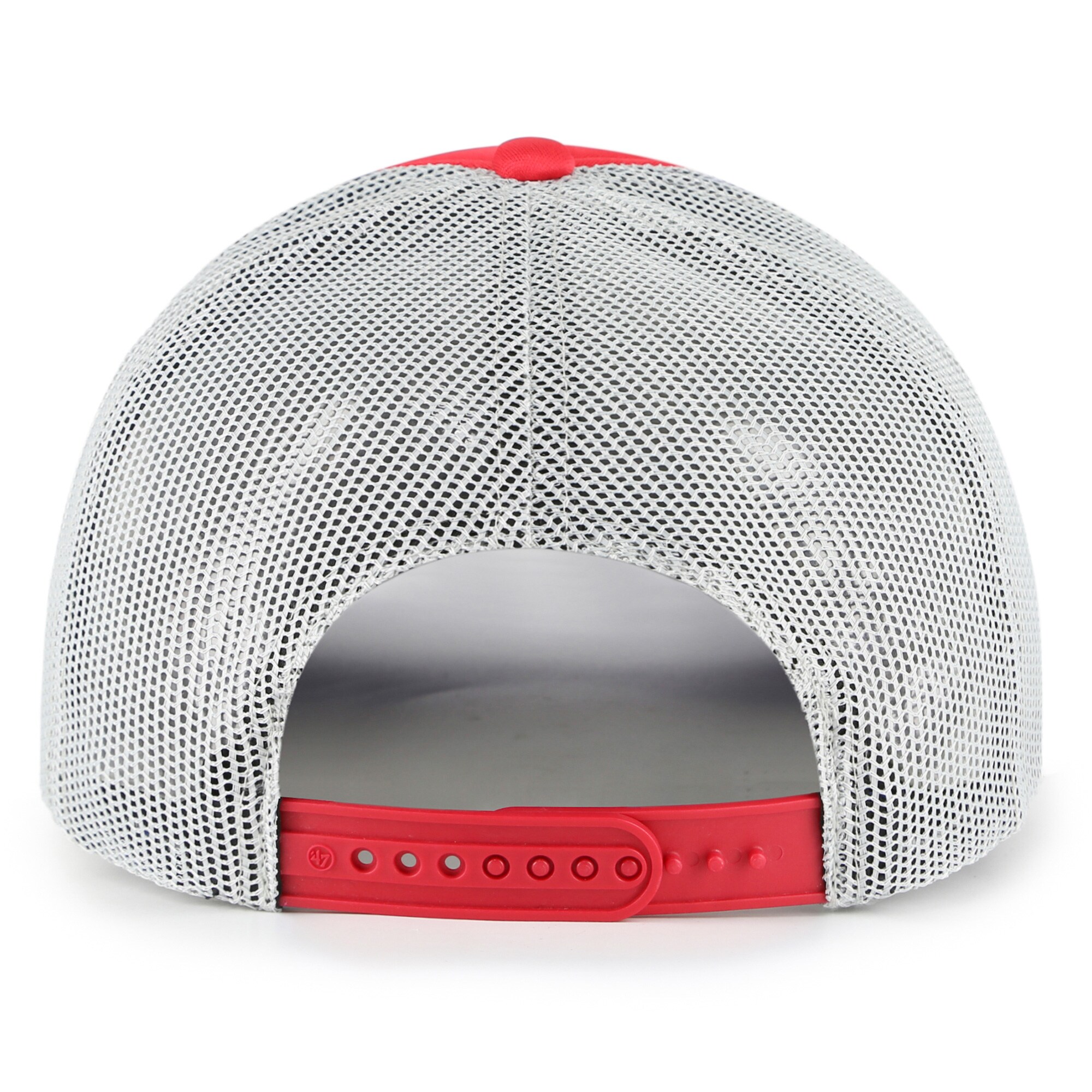 mens los angeles angels 47 red foam logo trucker snapback hat | MLB Jerseys & Hats Collection at Los Angeles Angels