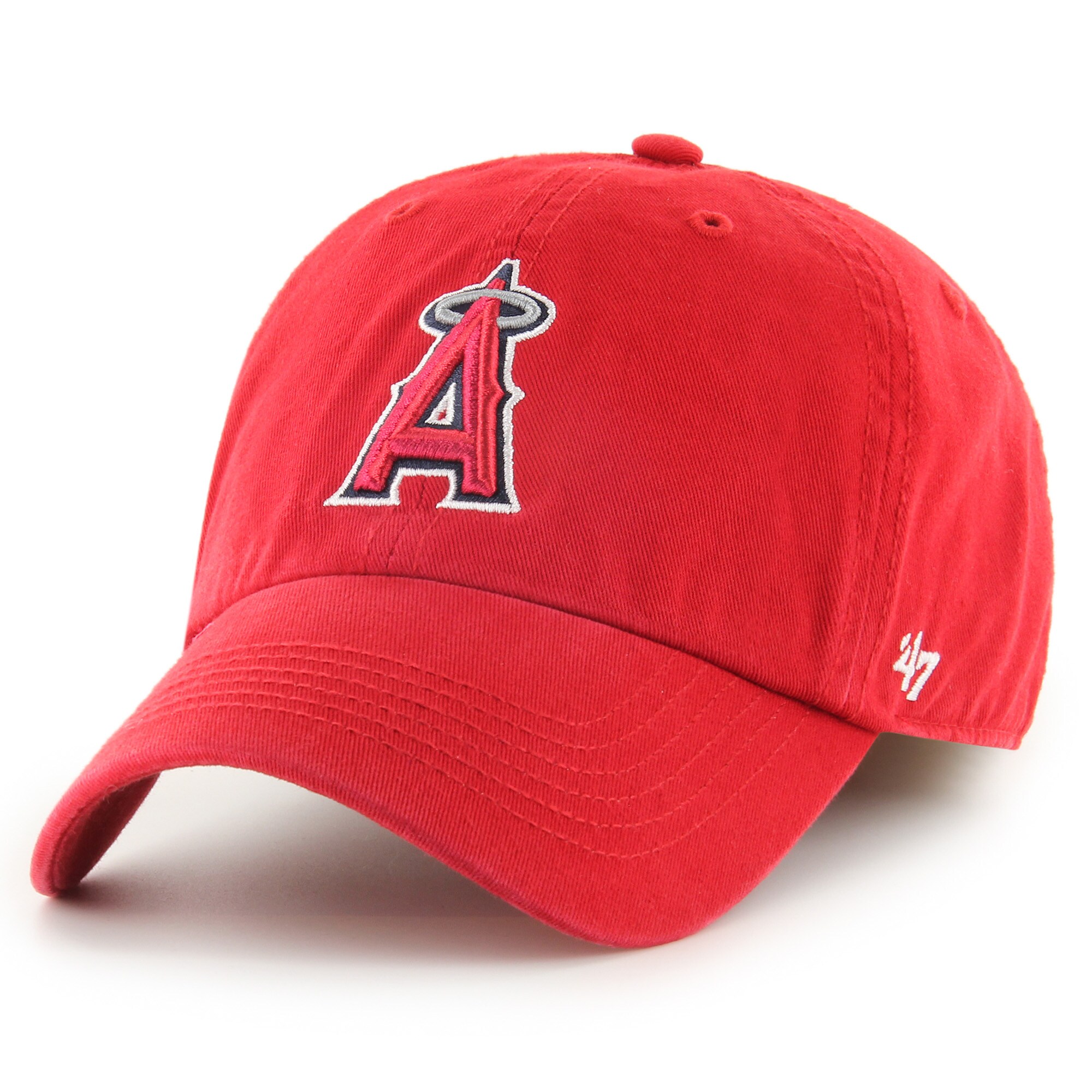 mens los angeles angels 47 red franchise logo fitted hat | MLB Jerseys & Hats Collection at Los Angeles Angels