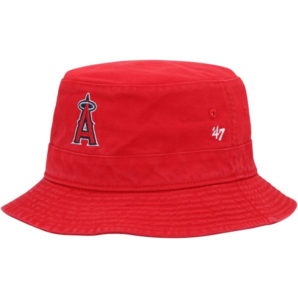 mens los angeles angels 47 red primary bucket hat | MLB Jerseys & Hats Collection at Los Angeles Angels