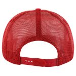 mens los angeles angels 47 red retro region foam trucker adjustable hat | MLB Jerseys & Hats Collection at Los Angeles Angels