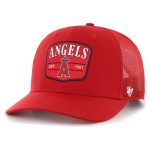 mens los angeles angels 47 red squad trucker adjustable hat | MLB Jerseys & Hats Collection at Los Angeles Angels