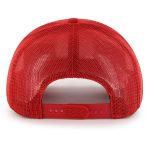 mens los angeles angels 47 red unveil trucker adjustable hat | MLB Jerseys & Hats Collection at Los Angeles Angels