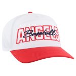 mens los angeles angels 47 white lineman hitch adjustable hat | MLB Jerseys & Hats Collection at Los Angeles Angels