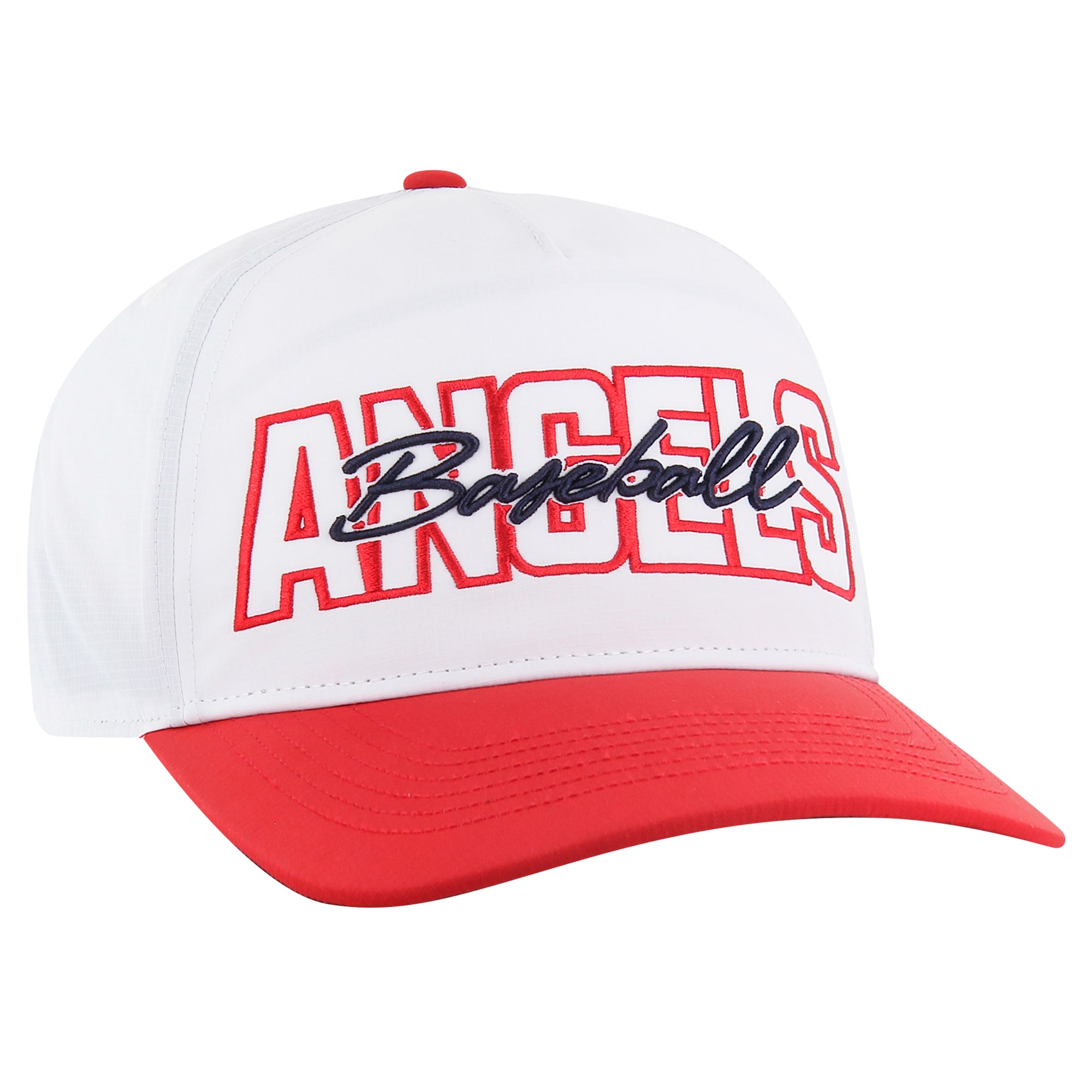 mens los angeles angels 47 white lineman hitch adjustable hat | MLB Jerseys & Hats Collection at Los Angeles Angels