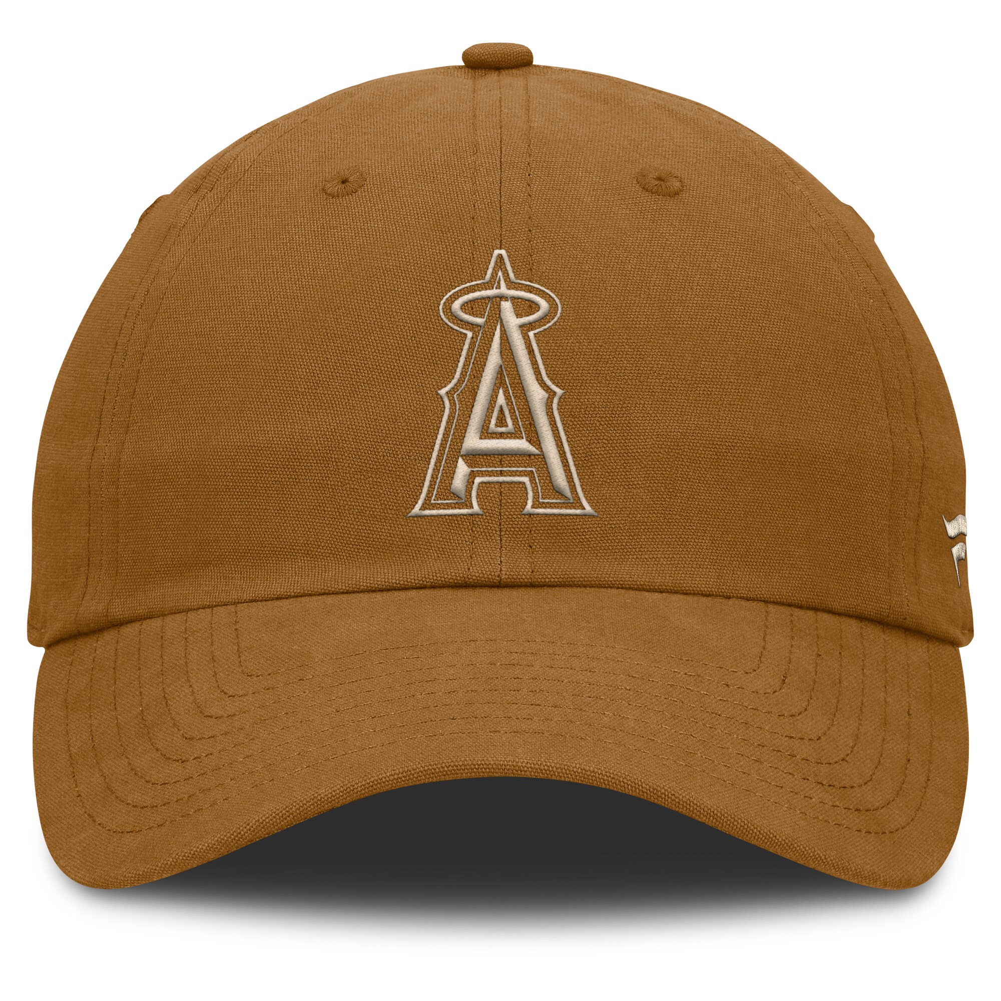 mens los angeles angels fanatics brown act natural chopper adjustable hat | MLB Jerseys & Hats Collection at Los Angeles Angels