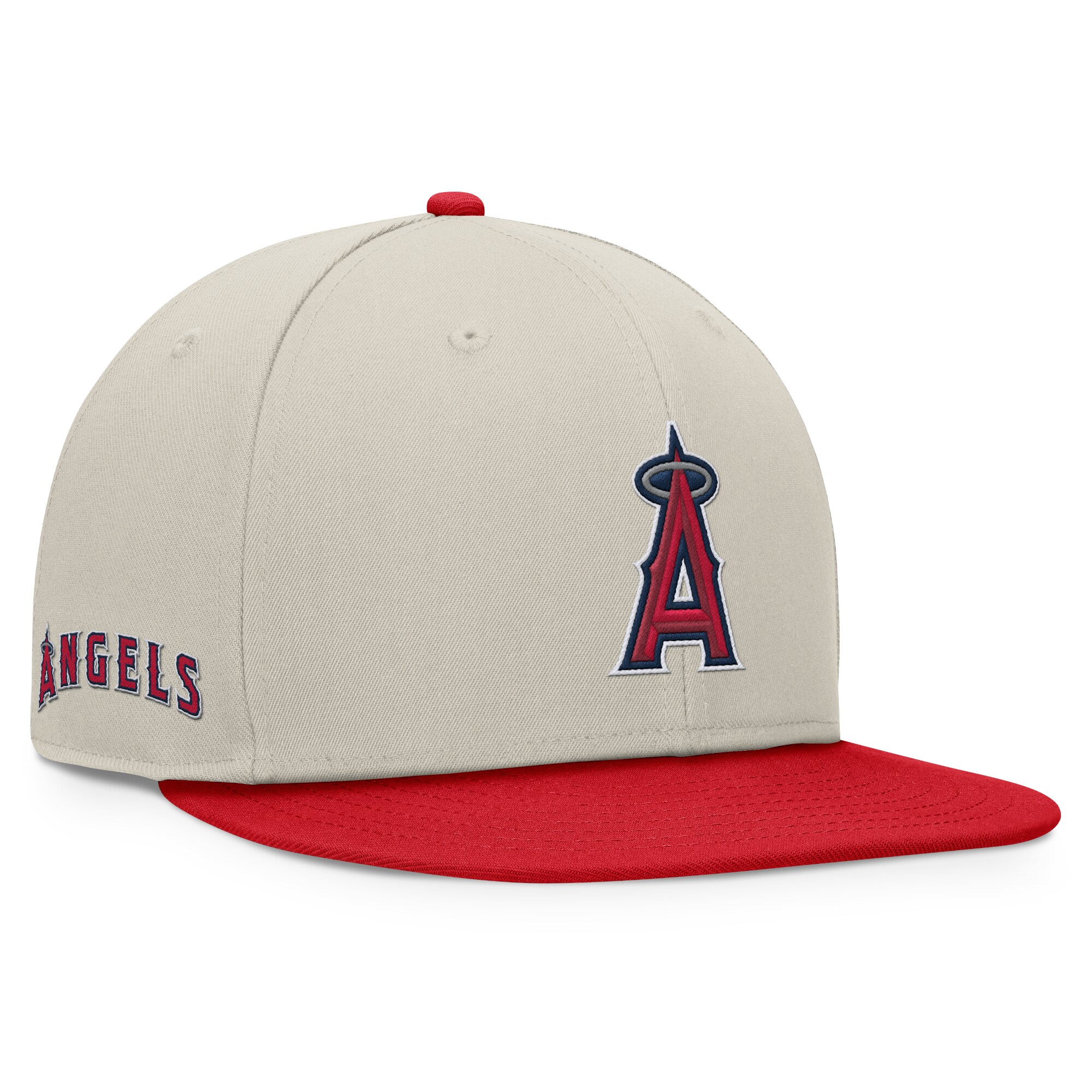 mens los angeles angels fanatics khakired team two-tone snapback hat | MLB Jerseys & Hats Collection at Los Angeles Angels