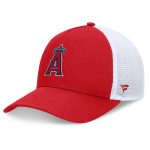 mens los angeles angels fanatics red fundamental a-frame adjustable hat | MLB Jerseys & Hats Collection at Los Angeles Angels