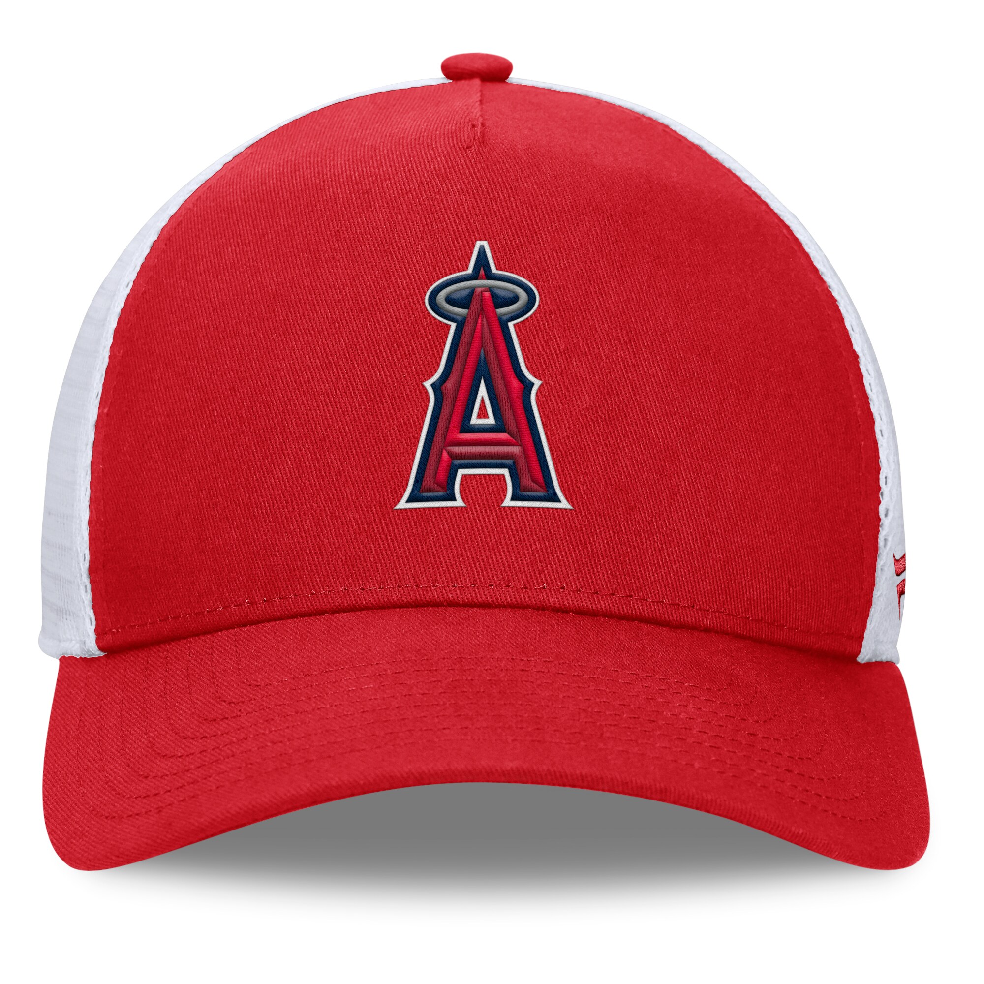 mens los angeles angels fanatics red fundamental a-frame adjustable hat | MLB Jerseys & Hats Collection at Los Angeles Angels