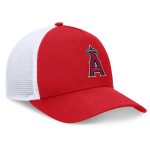 mens los angeles angels fanatics red fundamental a-frame adjustable hat | MLB Jerseys & Hats Collection at Los Angeles Angels