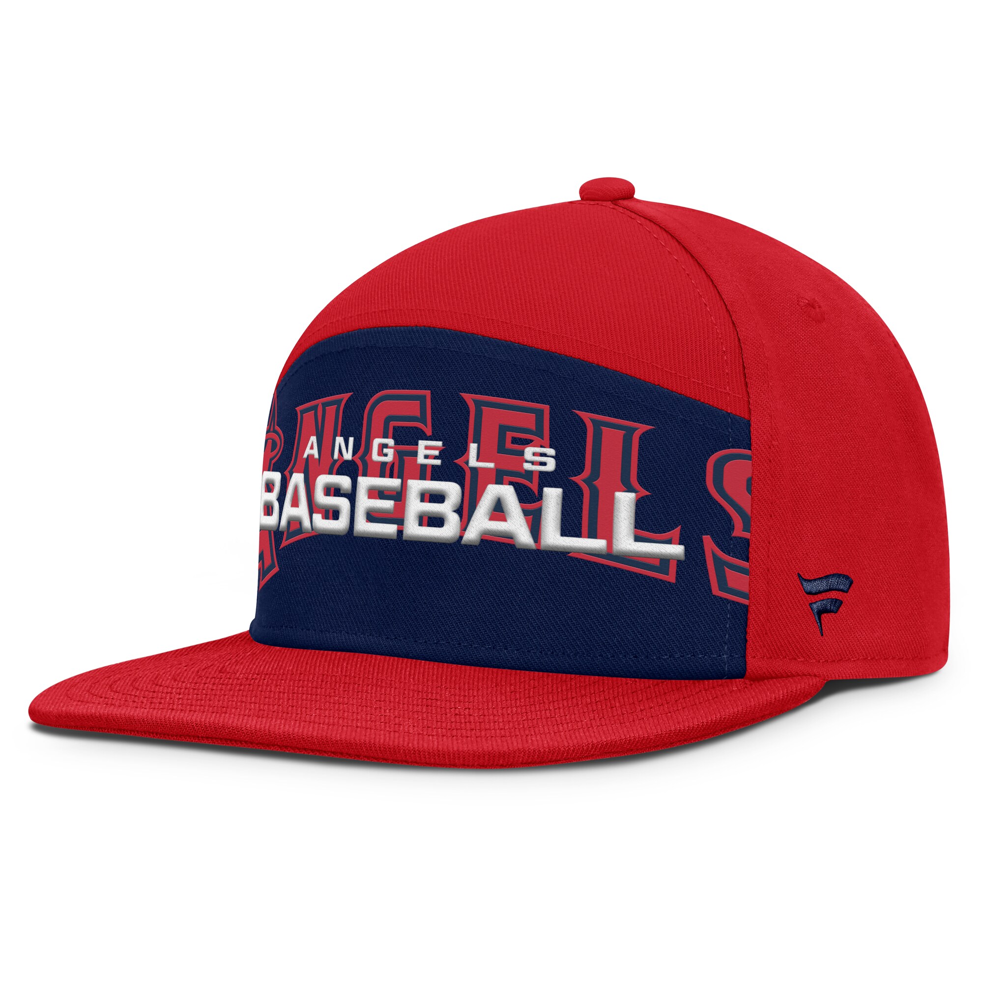 mens los angeles angels fanatics rednavy clubhouse splitter snapback hat | MLB Jerseys & Hats Collection at Los Angeles Angels
