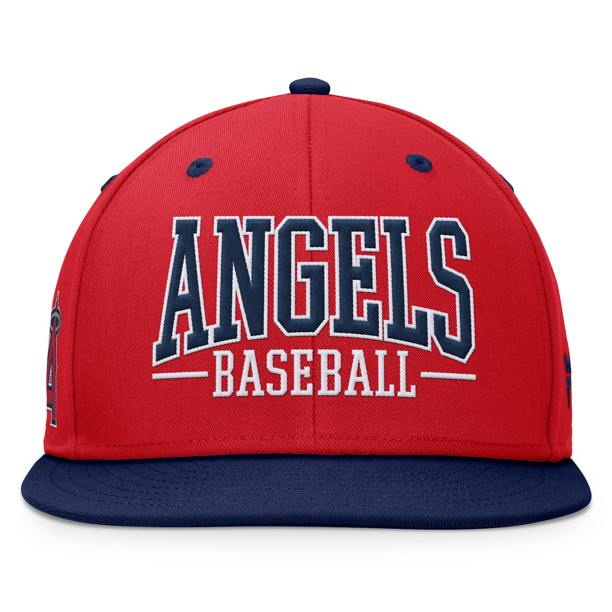 mens los angeles angels fanatics rednavy fundamental bold snapback hat | MLB Jerseys & Hats Collection at Los Angeles Angels