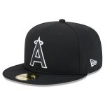 mens los angeles angels new era black 2025 mlb clubhouse 59fifty fitted hat | MLB Jerseys & Hats Collection at Los Angeles Angels