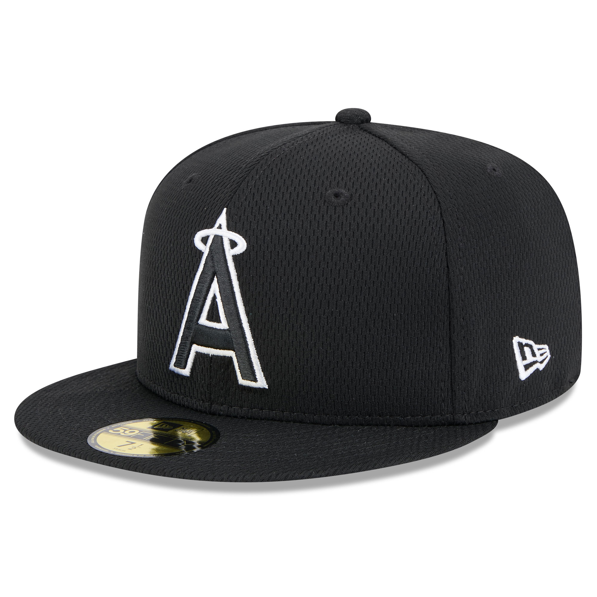 mens los angeles angels new era black 2025 mlb clubhouse 59fifty fitted hat | MLB Jerseys & Hats Collection at Los Angeles Angels