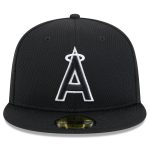 mens los angeles angels new era black 2025 mlb clubhouse 59fifty fitted hat | MLB Jerseys & Hats Collection at Los Angeles Angels