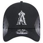 mens los angeles angels new era black active dash mark 39thirty flex hat | MLB Jerseys & Hats Collection at Los Angeles Angels