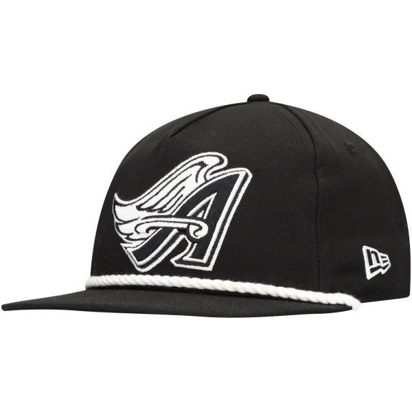 mens los angeles angels new era black golfer snapback hat | MLB Jerseys & Hats Collection at Los Angeles Angels