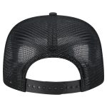 mens los angeles angels new era black gummy golfer trucker adjustable hat | MLB Jerseys & Hats Collection at Los Angeles Angels