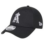 mens los angeles angels new era black pivot 9forty adjustable hat | MLB Jerseys & Hats Collection at Los Angeles Angels