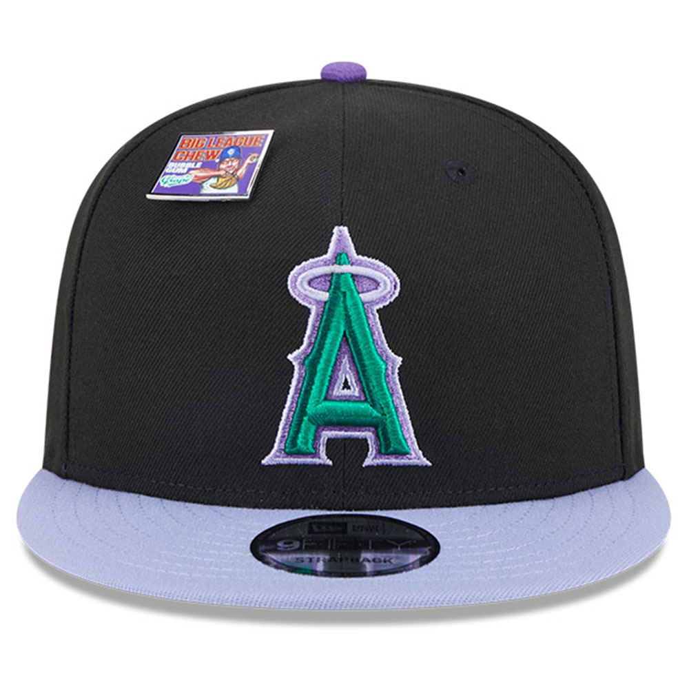 mens los angeles angels new era blackpurple grape big league chew flavor pack 9fifty snapback hat | MLB Jerseys & Hats Collection at Los Angeles Angels