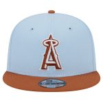 mens los angeles angels new era light blue spring color two-tone 9fifty snapback hat | MLB Jerseys & Hats Collection at Los Angeles Angels
