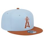 mens los angeles angels new era light blue spring color two-tone 9fifty snapback hat | MLB Jerseys & Hats Collection at Los Angeles Angels