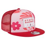 mens los angeles angels new era red bikini bottom trucker 9fifty snapback hat | MLB Jerseys & Hats Collection at Los Angeles Angels