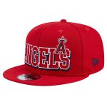 mens los angeles angels new era red game day bold 9fifty snapback hat | MLB Jerseys & Hats Collection at Los Angeles Angels