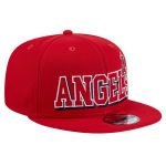 mens los angeles angels new era red game day bold 9fifty snapback hat | MLB Jerseys & Hats Collection at Los Angeles Angels