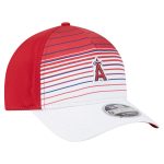 mens los angeles angels new era red gradient 9forty m-crown adjustable hat | MLB Jerseys & Hats Collection at Los Angeles Angels