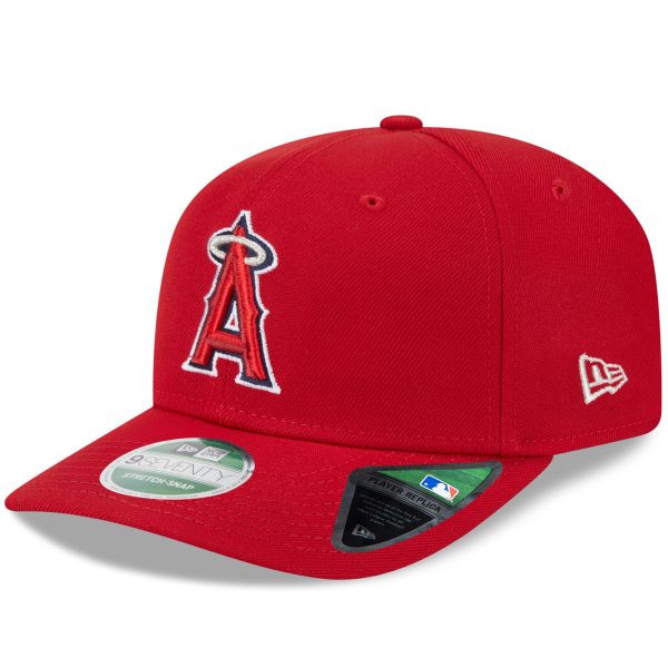 mens los angeles angels new era red player replica 9seventy adjustable hat | MLB Jerseys & Hats Collection at Los Angeles Angels